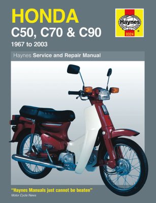 HONDA C50 (1967 - 1985) NAPRAWA I BUDOWA SKUTERA
