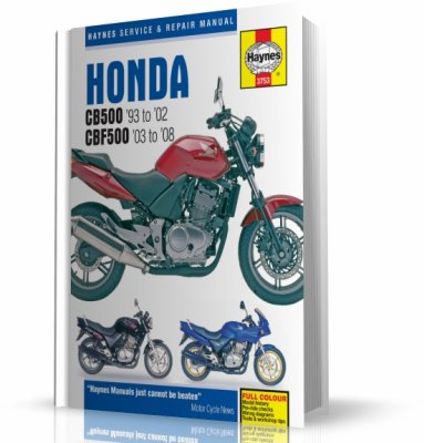 HONDA CB500 (1993-2002) - HONDA CBF500 (2003-2008) 