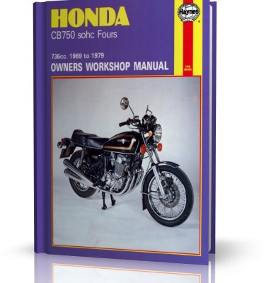 HONDA CB750 SOHC FOUR (69 - 79) - instrukcja naprawy i obsługi Haynes