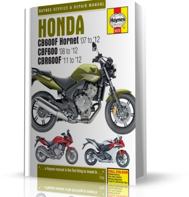 HONDA CBR 600FA MODELE Z 2011-2012 R – naprawa i obsługa wyd. Haynes