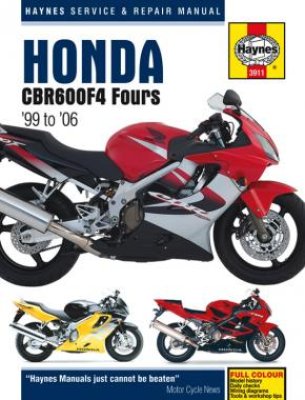 HONDA CBR600F-4 (2004) INSTRUKCJA NAPRAW HAYNES