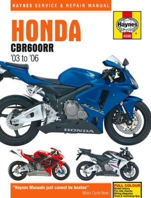 HONDA CBR600RR (2003-2006) - instrukcja napraw Haynes