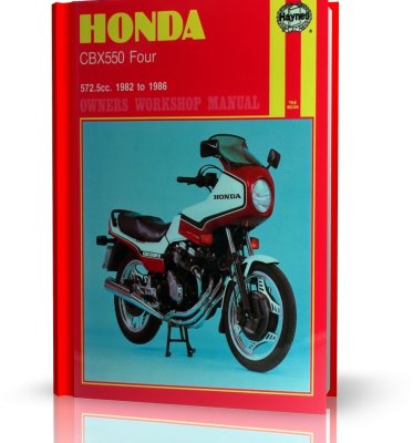 HONDA CBX550 FOUR (82 - 86) instrukcja Haynes