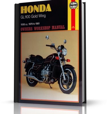 HONDA GL1100 GOLD WING (79 - 81) - budowa i naprawa motocykla