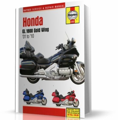 HONDA GL1800 GOLD WING (2001-2010) - instrukcja napraw Haynes