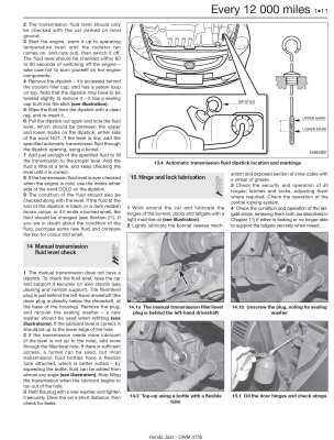 HONDA JAZZ (2002-2008) - instrukcja napraw Haynes