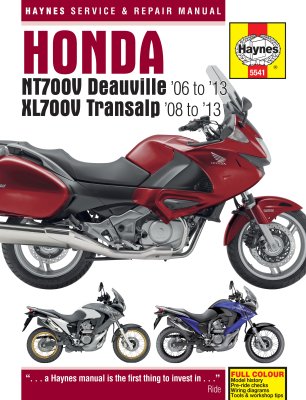 HONDA XL700V TRANSALP (2006-2013) INSTRUCJA NAPRAW HAYNES