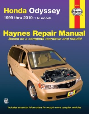 HONDA ODYSSEY (1999-2010) - Instrukcja napraw Haynes