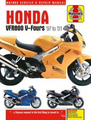 HONDA VFR800 V-FOURS (1997-2001) - instrukcja napraw Haynes