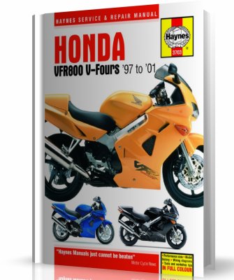 HONDA VFR800 V-FOURS (1997-2001) - instrukcja napraw Haynes