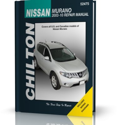 INSTRUKCJA NAPRAWY I OBSŁUGI NISSAN MURANO (2003-2010) - Poradnik Chilton