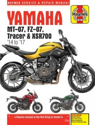 INSTRUKCJA NAPRAWY YAMAHA MT-07, TRACER & XSR700 (2014-2017)