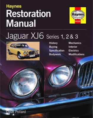 JAGUAR XJ6 RESTORATION MANUAL (2ND EDITION)