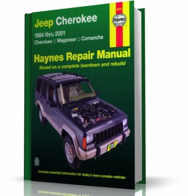 JEEP CHEROKEE, WAGONEER, COMANCHE PICK-UP (1984-2001) - instrukcja napraw Haynes