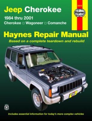 JEEP CHEROKEE, WAGONEER, COMANCHE PICK-UP (1984-2001) - instrukcja napraw Haynes