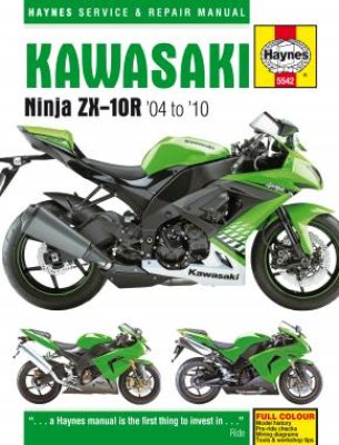 KAWASAKI NINJA ZX-10R (2004-2010) - instrukcja napraw Haynes