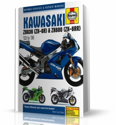 KAWASAKI NINJA ZX-6R (2003-2006) - instrukcja napraw Haynes