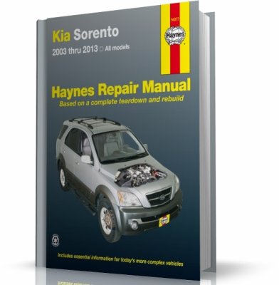 KIA SORENTO (2003-2013) - Instrukcja napraw Haynes