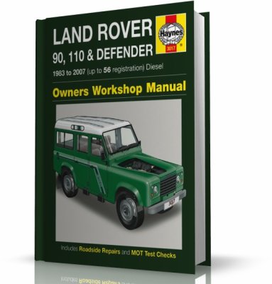 LAND ROVER 90, 110 i DEFENDER (1983-2007) - instrukcja napraw Haynes