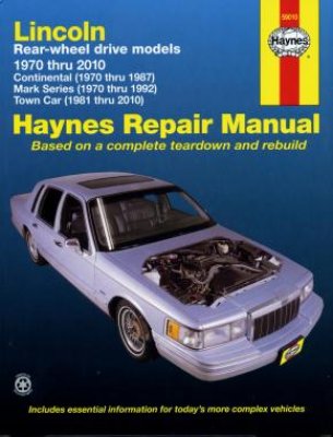 LINCOLN MARK VII (1984-1992) USA INSTRUKCJA NAPRAW