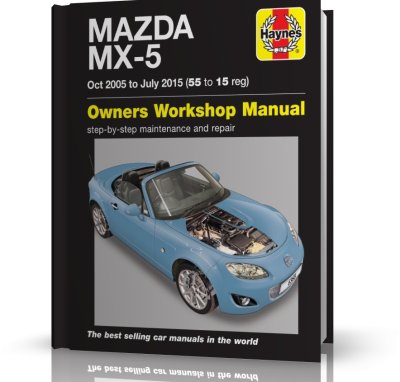 MAZDA MX-5 2005-2015 Poradnik Haynes