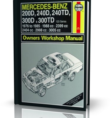 MERCEDES-BENZ 200D, MERCEDES 240D, MERCEDES 240TD, MERCEDES 300D I MERCEDES 300TD (seria 123) - Haynes