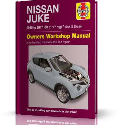 NISSAN JUKE (2010-2017) - PORADNIK HAYNES