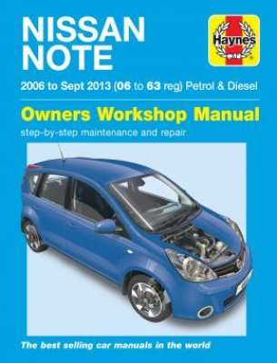 NISSAN NOTE (2006-2013) INSTRUKCJA NAPRAW HAYNES