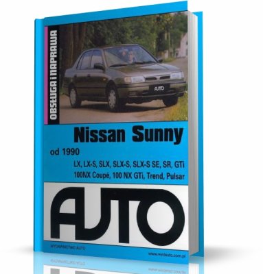 NAPRAWA SAMOCHODU NISSAN SUNNY  WERSJA LX 1.4 BENZYNA 75KM GAŹNIK 