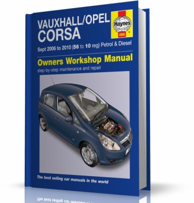 OPEL CORSA 4 (2006-2010) - instrukcja napraw Haynes