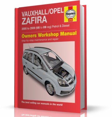 OPEL ZAFIRA B 1.6 BENZYNA DOHC 16 V (2005-2009) INSTRUKCJA