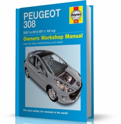 PEUGEOT 308 (2007-2012) - instrukcja napraw Haynes