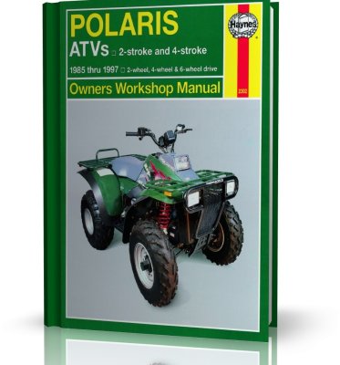 POLARIS ATVS (85 - 97) - instrukacja obsługi naprawy i konserwacji quada wydawnictwa Haynes