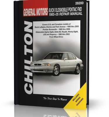 PONTIAC (1985-2005) , GM BUICK (1985-2005), OLDSMOBILE (1985 - 2002) - Poradnik Chilton