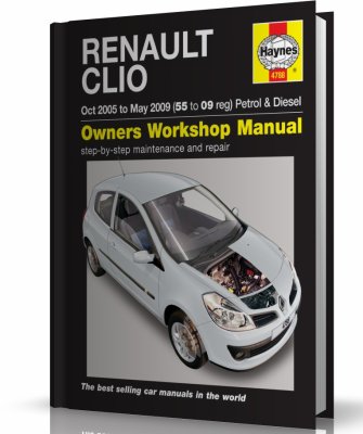 RENAULT CLIO 3 (2005-2009) - instrukcja napraw Haynes