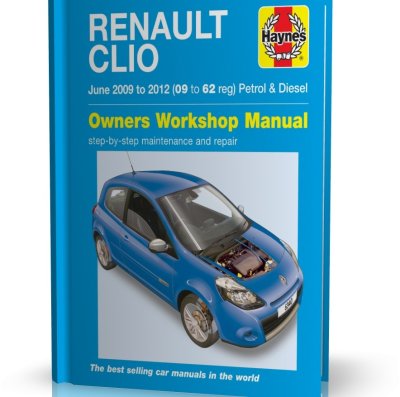 RENAULT CLIO III OD CZERWCA 2009 do 2012 - INSTRUKCJA NAPRAW HAYNES