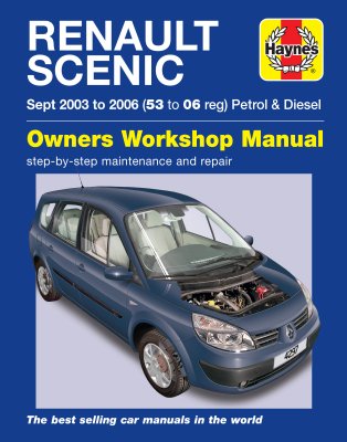 RENAULT SCENIC (2003-2006) - instrukcja napraw Haynes