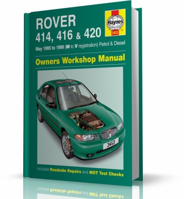 ROVER 414, 416, 420 (1995-1999) - instrukcja napraw Haynes