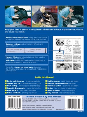 SAAB 90, 99 i 900 (1979-1993) - instrukcja napraw Haynes