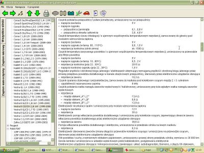 SAMOCHODY OSOBOWE. OPISY TECHNICZNE I DANE REGULACYJNE - EDYCJA 2007