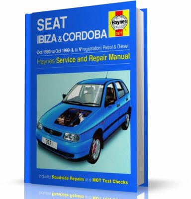 SEAT IBIZA I CORDOBA (1993-1999) - instrukcja napraw Haynes