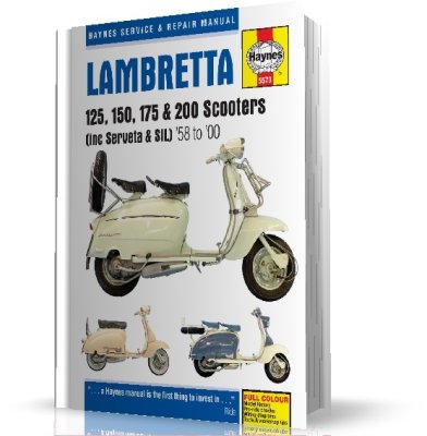 SKUTERY LAMBRETTA (1958-2000) - instrukcja napraw Haynes