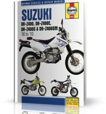 SUZUKI DR-Z400, DR-Z400E, DR-Z400S & DR-Z400SM ('00 TO '10)