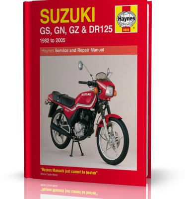 SUZUKI GS, SUZUKI GN, SUZUKI GZ & SUZUKI DR125 SINGLES (82 - 05) - instrukcja Haynes