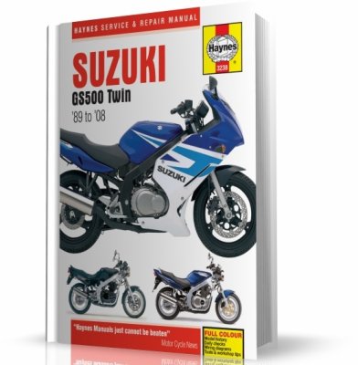 SUZUKI GS500 TWIN (1989-2008) - instrukcja napraw Haynes