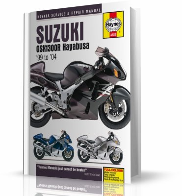 SUZUKI GSX1300R HAYABUSA (1999-2004) - instrukcja napraw Haynes