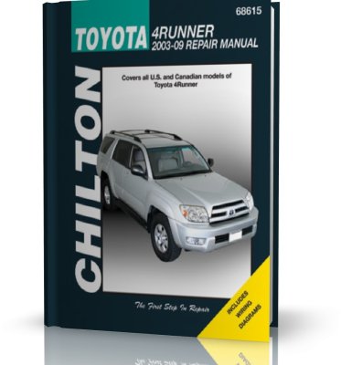 TOYOTA 4RUNNER 2003-2009 - poradnik napraw i obsługi Chilton