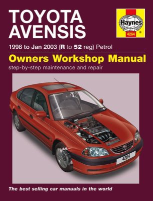 TOYOTA AVENSIS T22 (1998-2003) - instrukcja napraw Haynes