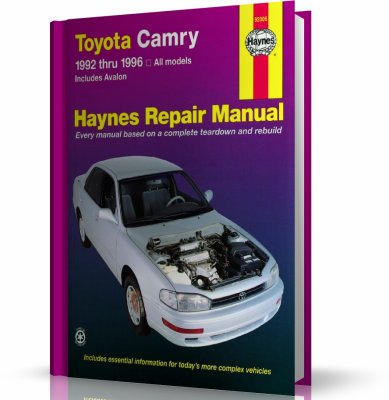 TOYOTA CAMRY - TOYOTA AVALON (1992-1996) - instrukcja napraw Haynes