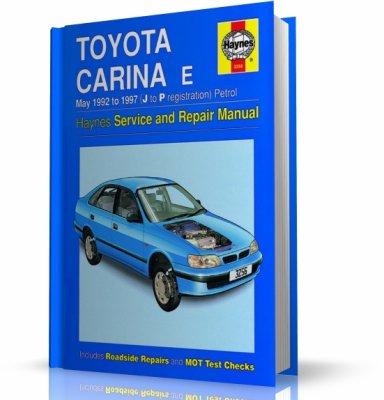 TOYOTA CARINA E (1992-1997) - instrukcja napraw Haynes